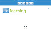 Tablet Screenshot of exllearning.com